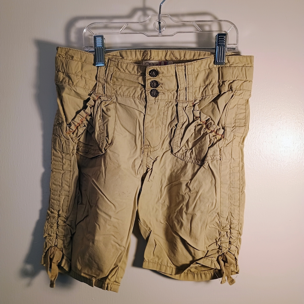 OP Tan Cargo Girls Shorts